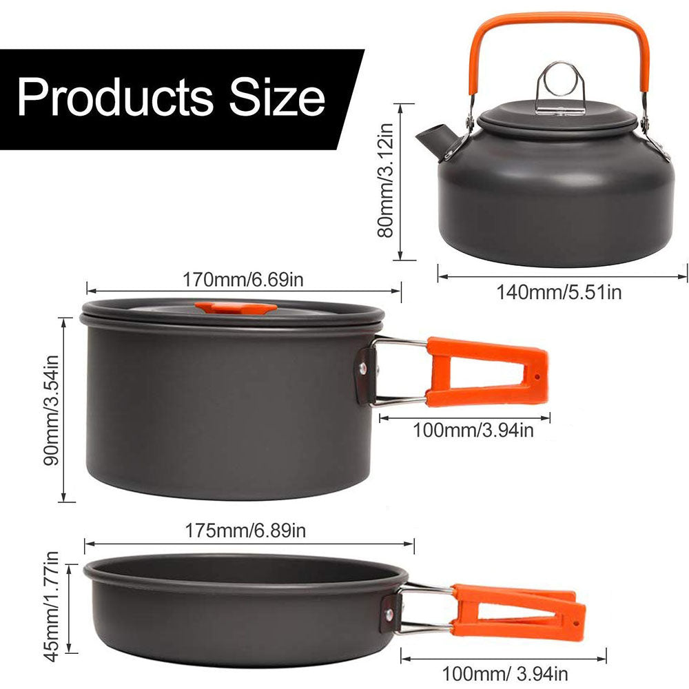 Kit de cocina para camping
