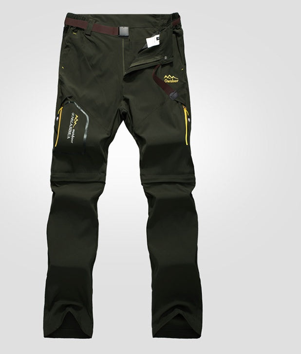Pantalón/Short de camping (dos en uno)
