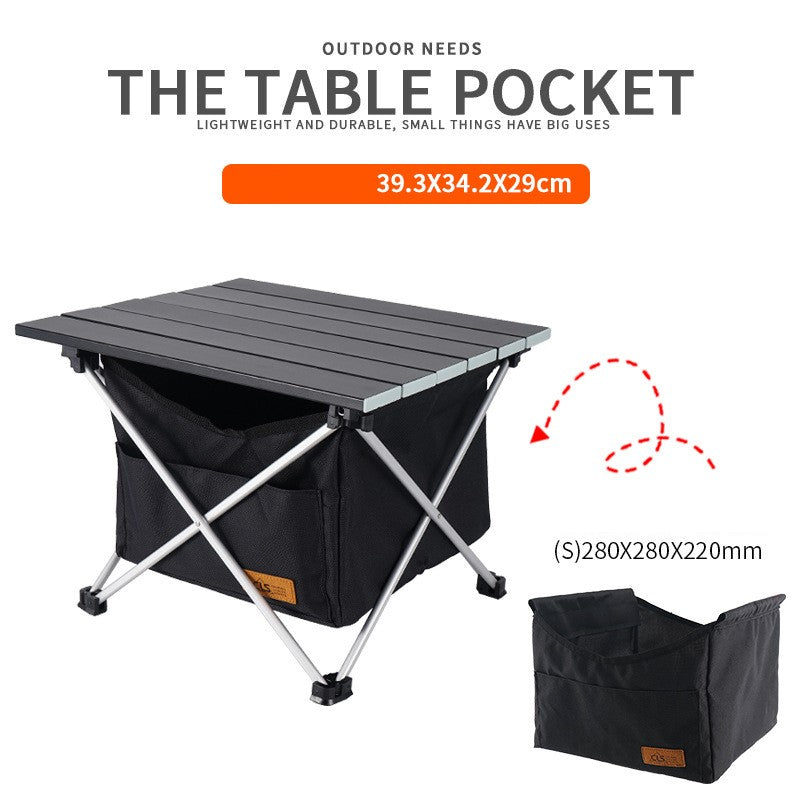 Canasta/Mesa de aluminio