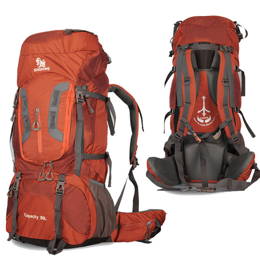 Mochila de camping grande (75L)