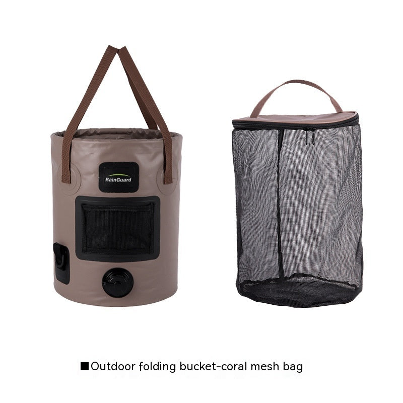 Bolsa plegable con rejilla