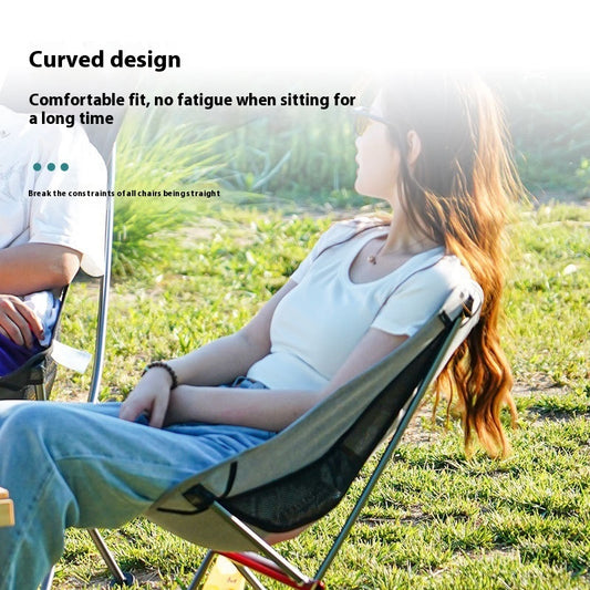 Silla portátil de camping tipo concha