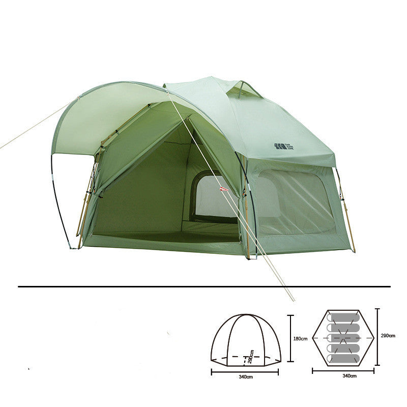 Casa/Glamping pro (hasta 5 personas dentro)
