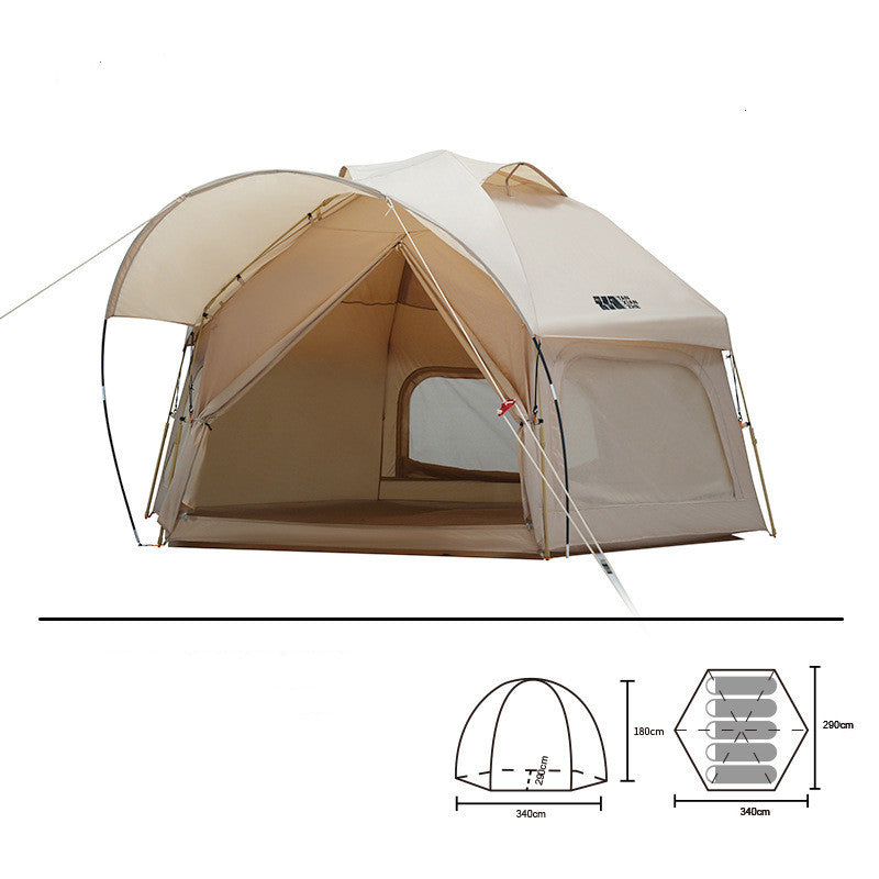 Casa/Glamping pro (hasta 5 personas dentro)