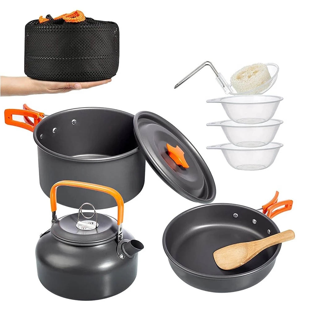 Kit de cocina para camping