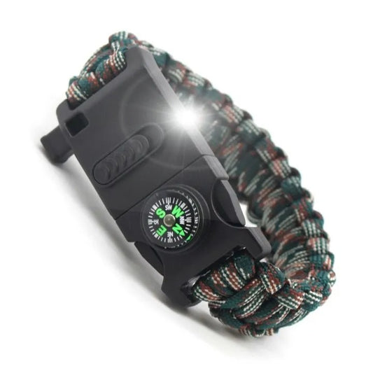 Pulsera multifuncional de paracord